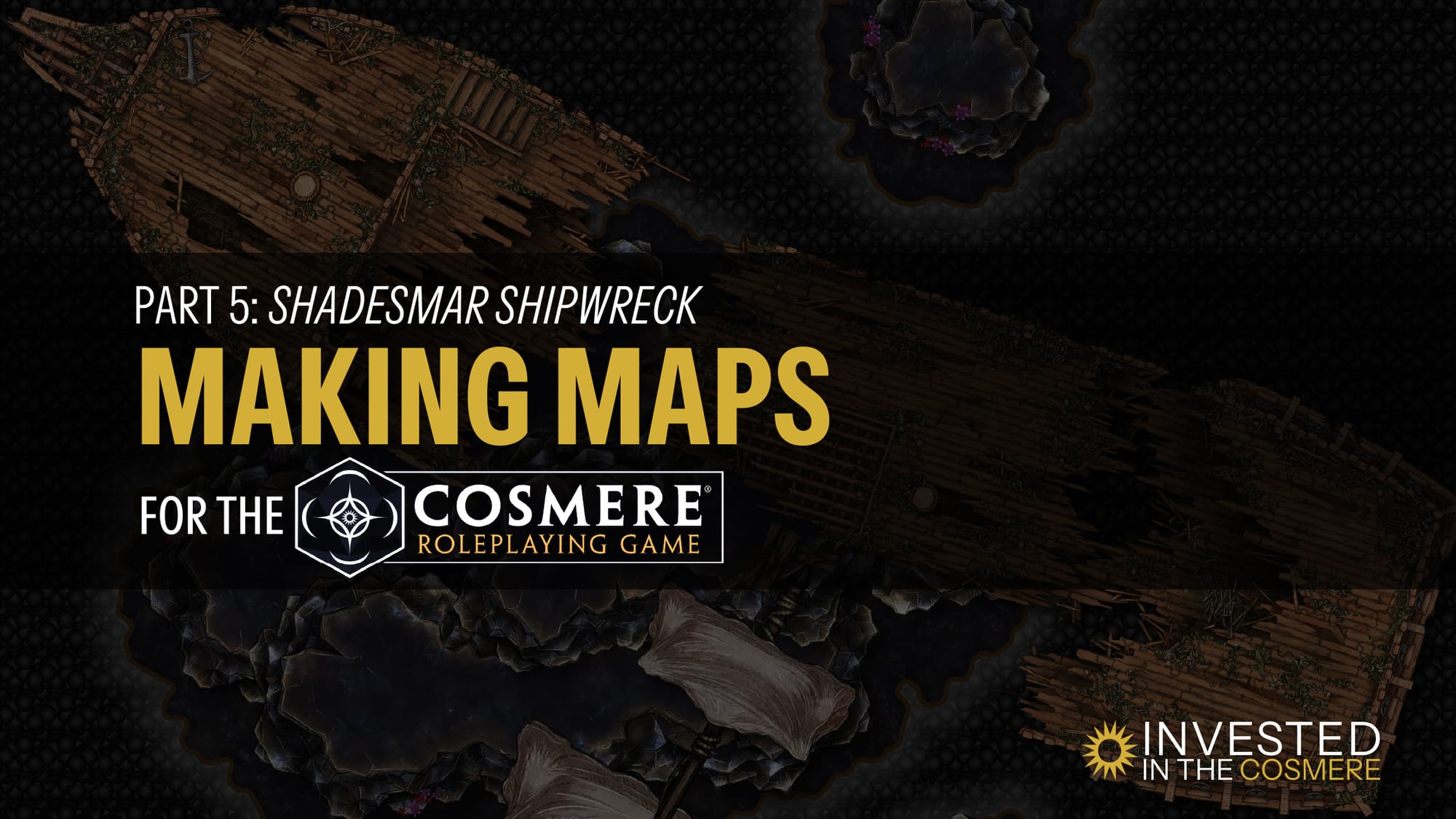 Making Maps for the Cosmere RPG: Part 5, Shadesmar Shipwreck